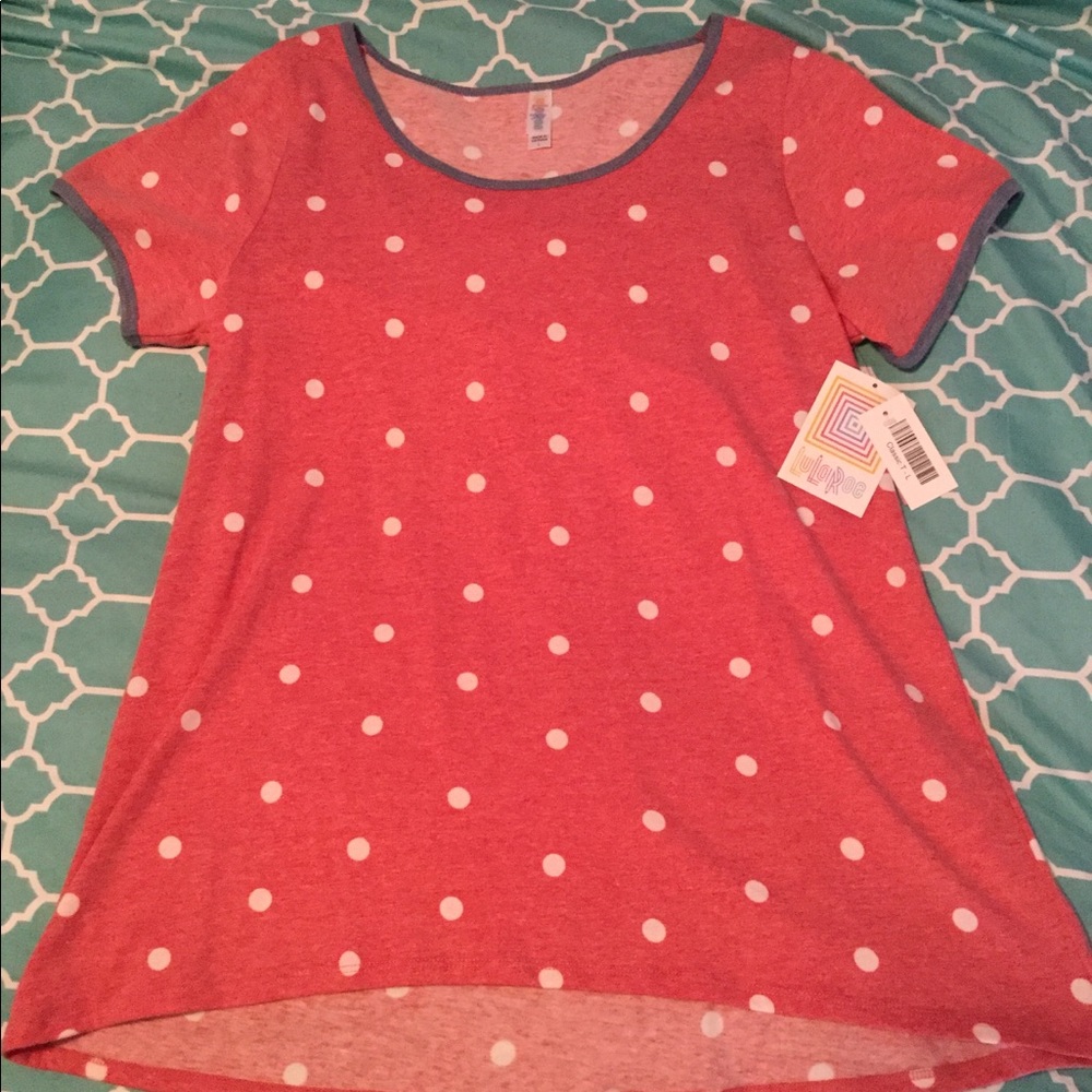 Polka dot classic t